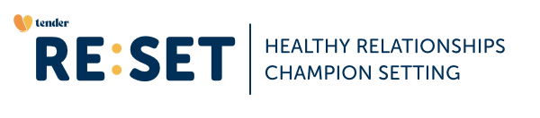 Healthy Relationships Champion Setting Badge